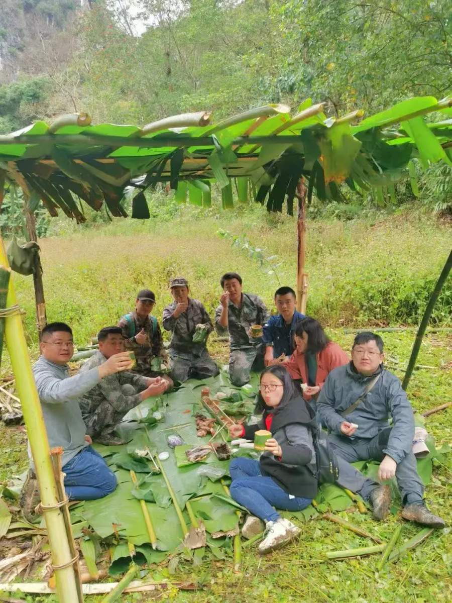 Joy Traveller team experiencing local outdoor hospitality